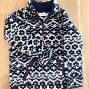 Vineyard Vines Girls M Quarter Zip